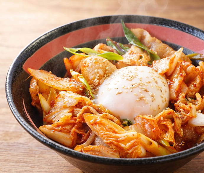 豚みそキムチ丼