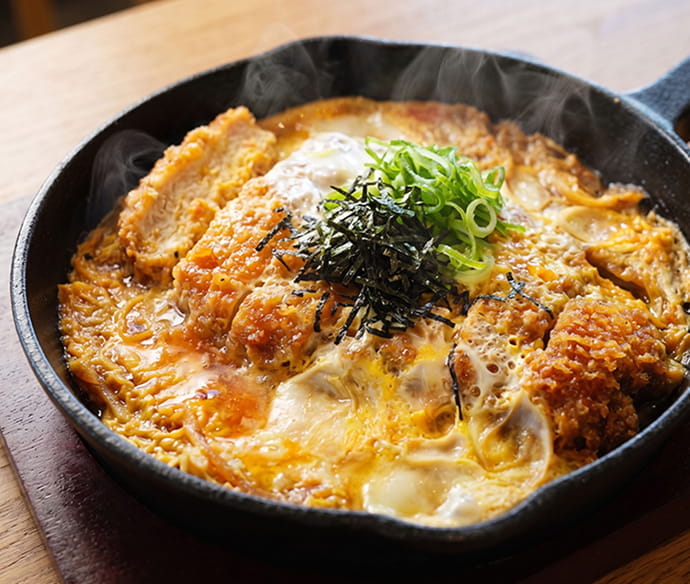 煮かつ定食